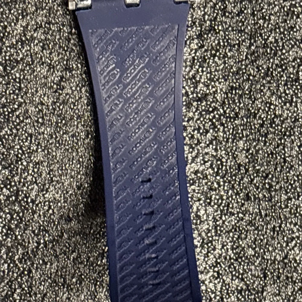 Rockwell The CF Fast and Light Watch Navy Blue Carbon Fiber Square Face 100M‎